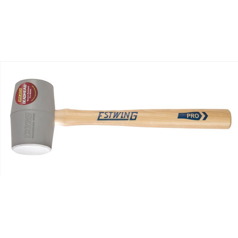 ESTWING - Estwing Deadhead 18 oz Mallet Rubber Head Wood Handle