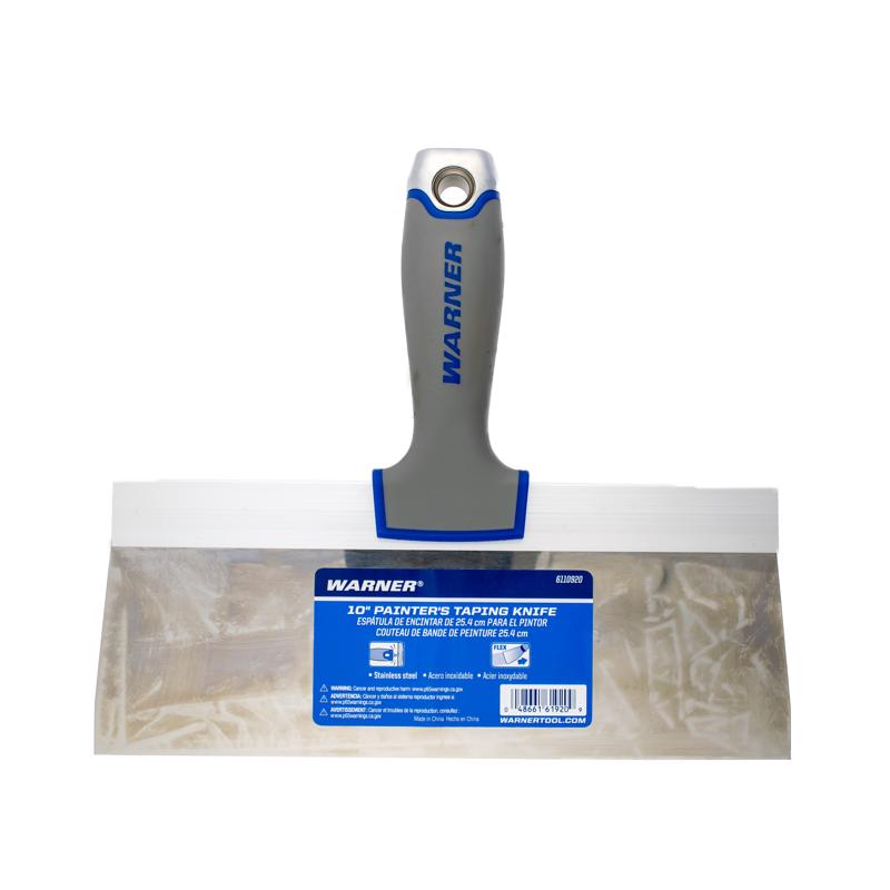 WARNER - Warner Stainless Steel Taping Knife 1 in. H X 8.9 in. W X 10 in. L