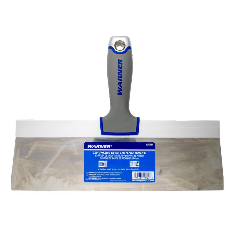 WARNER - Warner Stainless Steel Taping Knife 1 in. H X 8.9 in. W X 12 in. L