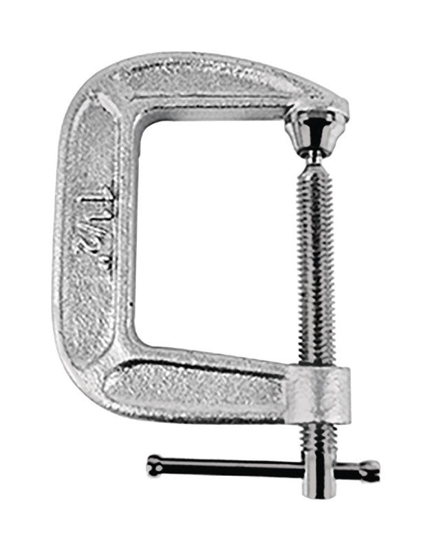 BESSEY - Bessey 1.5 in. X 1.5 in. D Adjustable C-Clamp 750 lb 1 pc