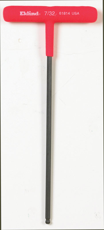 EKLIND - Eklind Power-T 7/32 in. SAE T-Handle Ball End Hex Key 1 pc