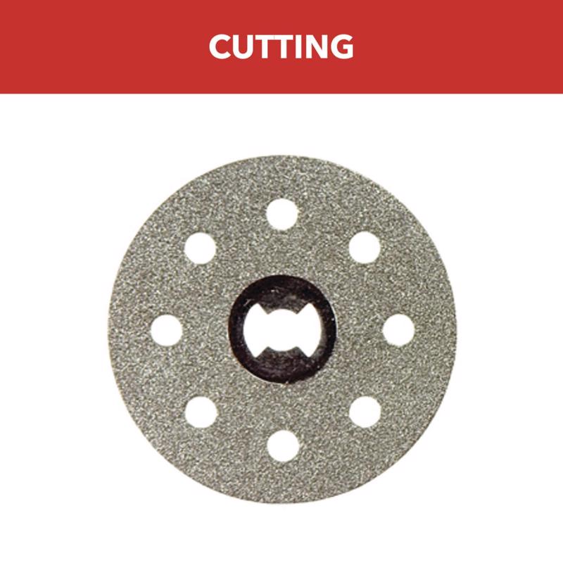 DREMEL - Dremel EZ Lock 1-1/2 in. D Grinding Wheel