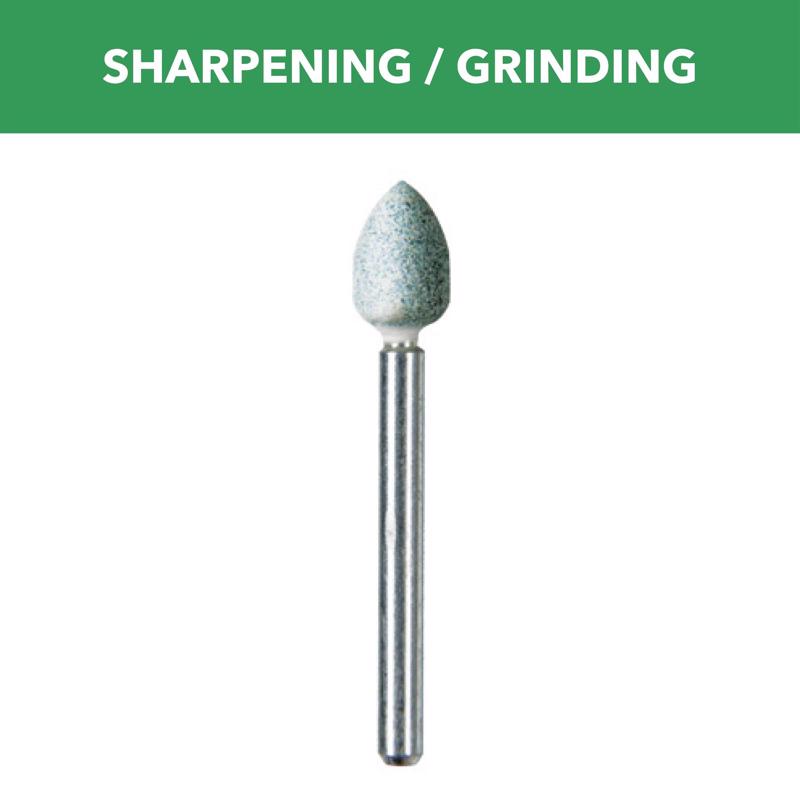 DREMEL - Dremel 9/32 in. D X 9/32 in. L Silicon Carbide Grinding Stone Conical 35000 rpm 1 pc