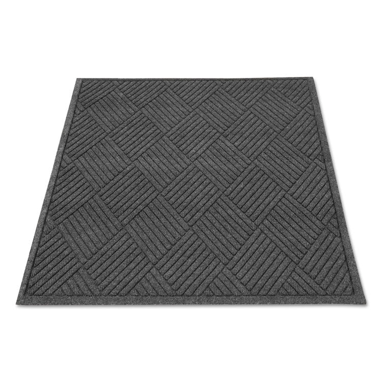 Guardian - EcoGuard Diamond Floor Mat, Rectangular, 36 x 48, Charcoal