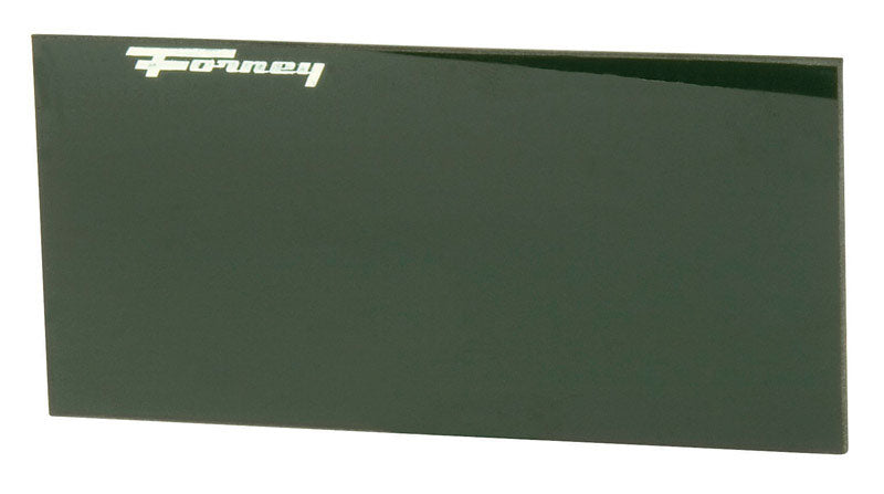 FORNEY - Forney 2 in. H X 4.3 in. W Hardened Glass Welding Helmet Lens 9 Black 1 pc
