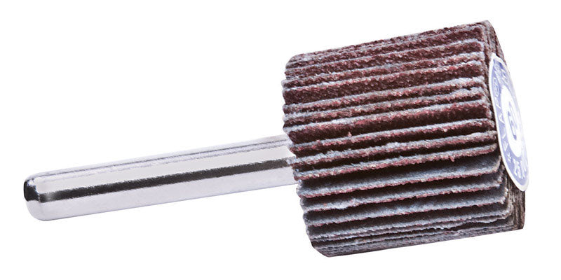 FORNEY - Forney 1 in. D X 1/4 in. Aluminum Oxide Flap Wheel 60 Grit 1 pc