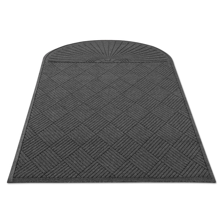 Guardian - EcoGuard Diamond Floor Mat, Single Fan, 48 x 96, Charcoal