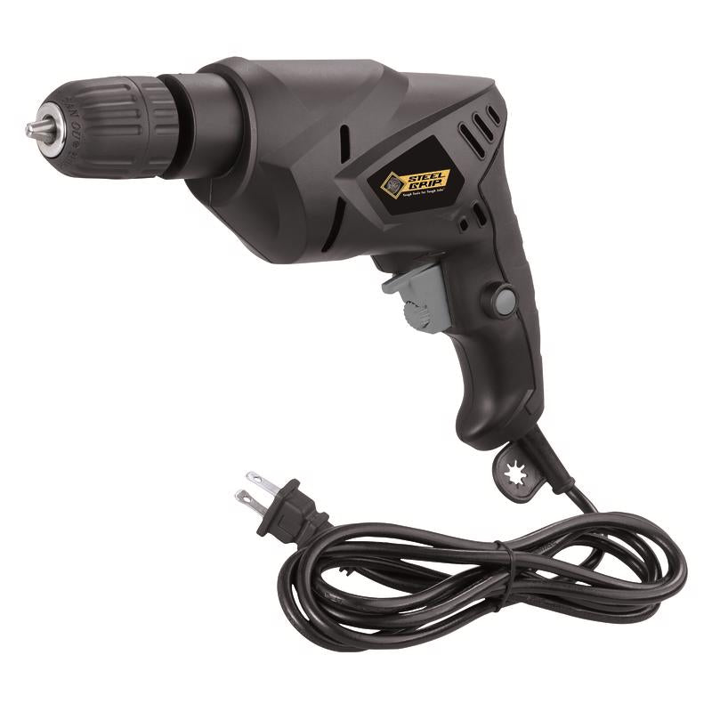 STEEL GRIP - Steel Grip 4.2 amps 3/8 in. Corded Drill