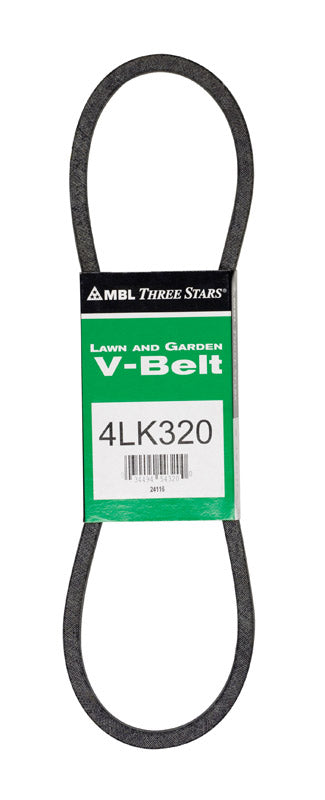 MITSUBOSHI - Mitsuboshi Super KB 4LK320 V-Belt 0.5 in. W X 32 in. L For Riding Mowers