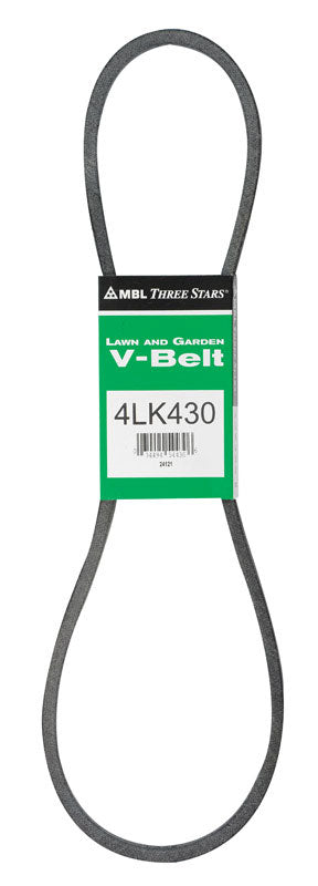 MITSUBOSHI - Mitsuboshi Super KB 4LK430 V-Belt 0.5 in. W X 43 in. L For Riding Mowers