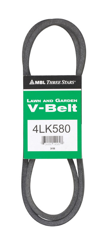 MITSUBOSHI - Mitsuboshi Super KB 4LK580 V-Belt 0.5 in. W X 58 in. L For Riding Mowers