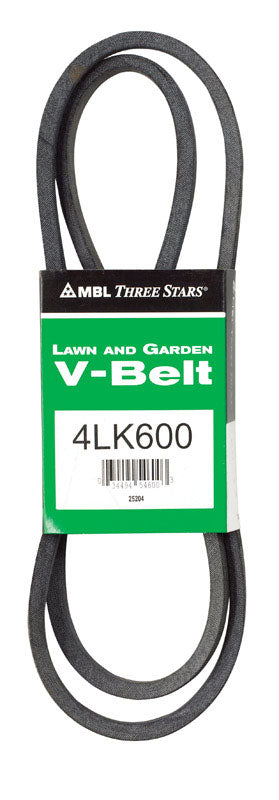 MITSUBOSHI - Mitsuboshi Super KB 4LK600 V-Belt 0.5 in. W X 60 in. L For Riding Mowers
