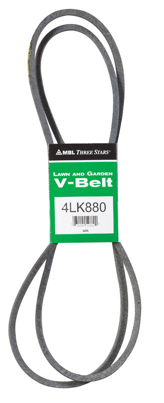 MITSUBOSHI - Mitsuboshi Super KB 4LK880 V-Belt 0.5 in. W X 88 in. L For Riding Mowers