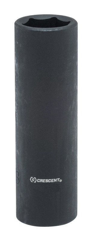 CRESCENT - Crescent 9/16 in. X 1/2 in. drive SAE 6 Point Deep Impact Socket 1 pc