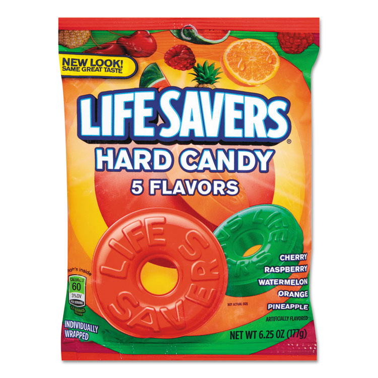 LifeSavers - Hard Candy, Original Five Flavors, 6.25 oz Bag