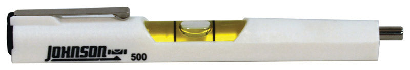 JOHNSON - Johnson 5 in. Plastic Magnetic Pocket Level 1 vial