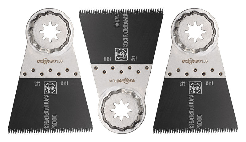 FEIN - Fein StarlockPlus 2-9/16 in. X 2-9/16 in. L Steel Saw Blade 3 pk
