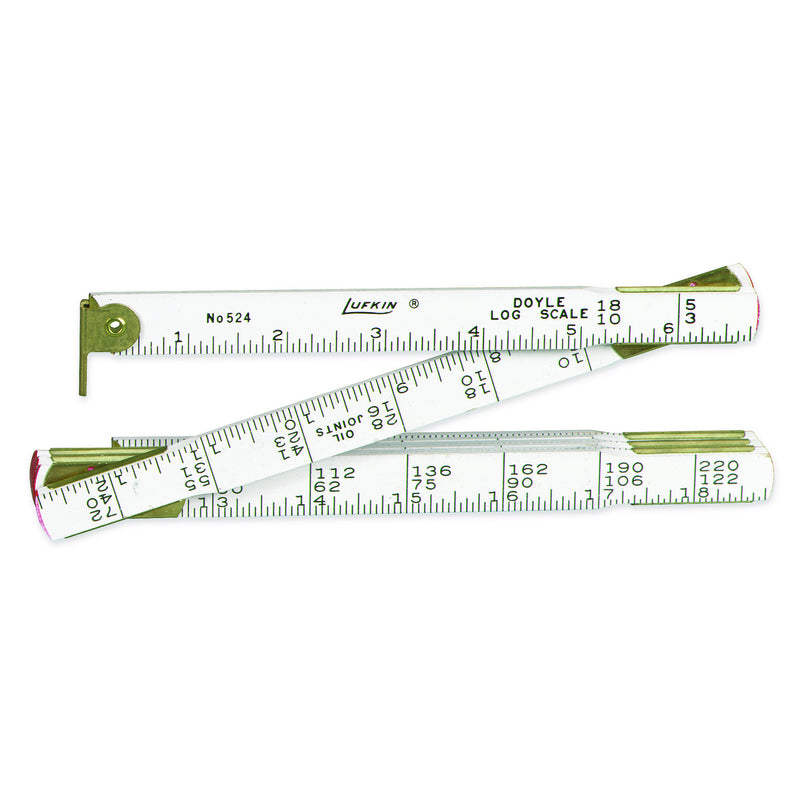 LUFKIN - Lufkin Doyle Log 4 ft. L X 0.63 in. W Tape Rule 1 pk