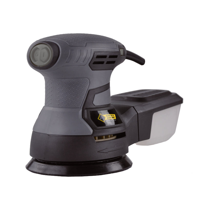 STEEL GRIP - Steel Grip 2.8 amps Corded 5 in. Random Orbit Sander