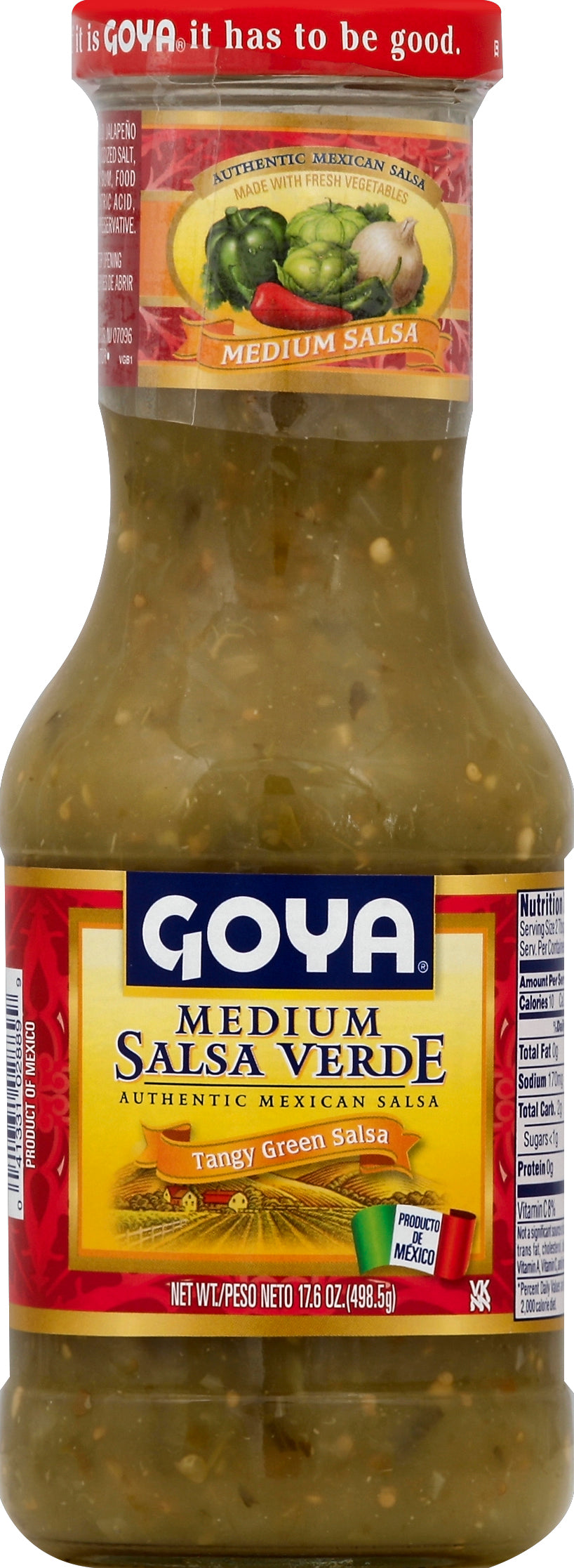Goya Salsa Verde 17.6 oz - Case of 12