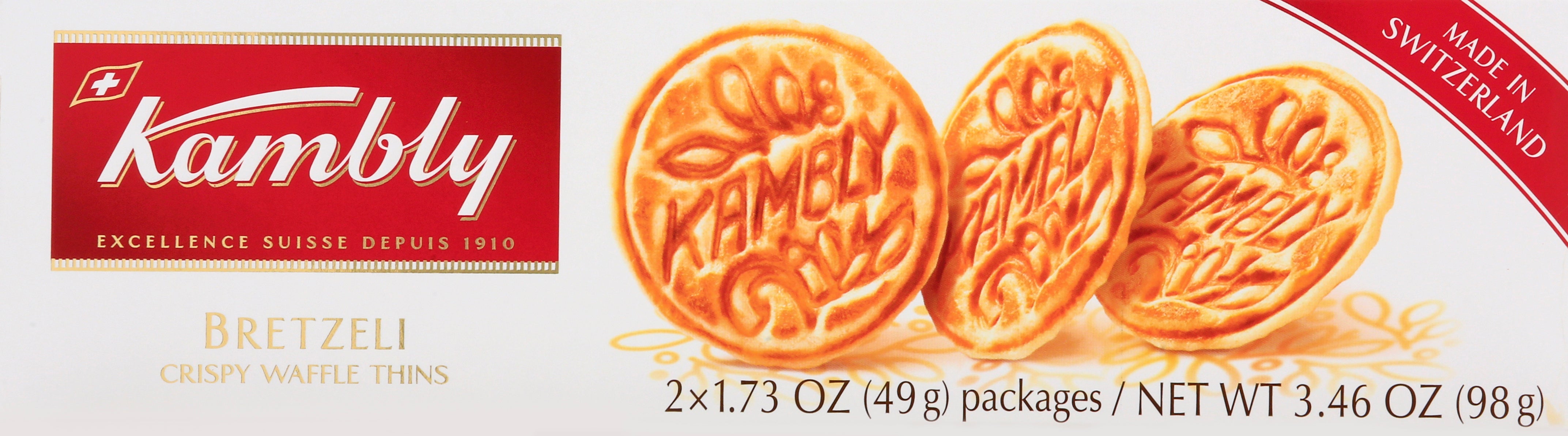 Kambly Bretzeli 2 ea - Case of 14