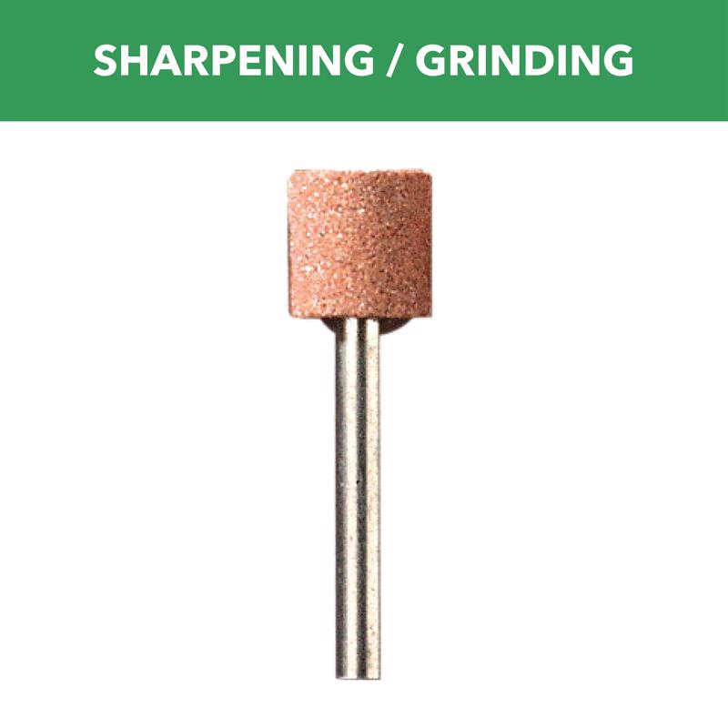 DREMEL - Dremel 3/8 in. D X 3/8 in. L Aluminum Oxide Grinding Stone Cylinder 35000 rpm 1 pc
