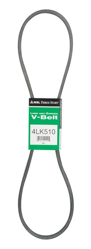 MITSUBOSHI - Mitsuboshi Super KB 4LK510 V-Belt 0.5 in. W X 51 in. L For Riding Mowers