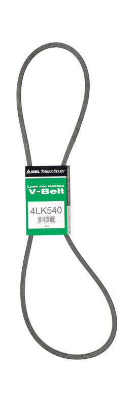 MITSUBOSHI - Mitsuboshi Super KB 4LK540 V-Belt 0.5 in. W X 54 in. L For Riding Mowers