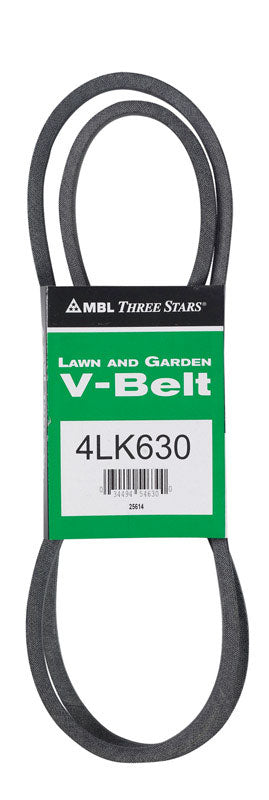 MITSUBOSHI - Mitsuboshi Super KB 4LK630 V-Belt 0.5 in. W X 63 in. L For Riding Mowers