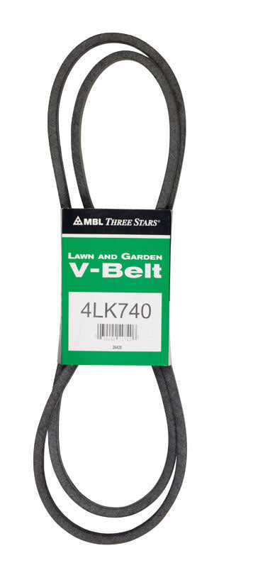 MITSUBOSHI - Mitsuboshi Super KB 4LK740 V-Belt 0.5 in. W X 74 in. L For Riding Mowers