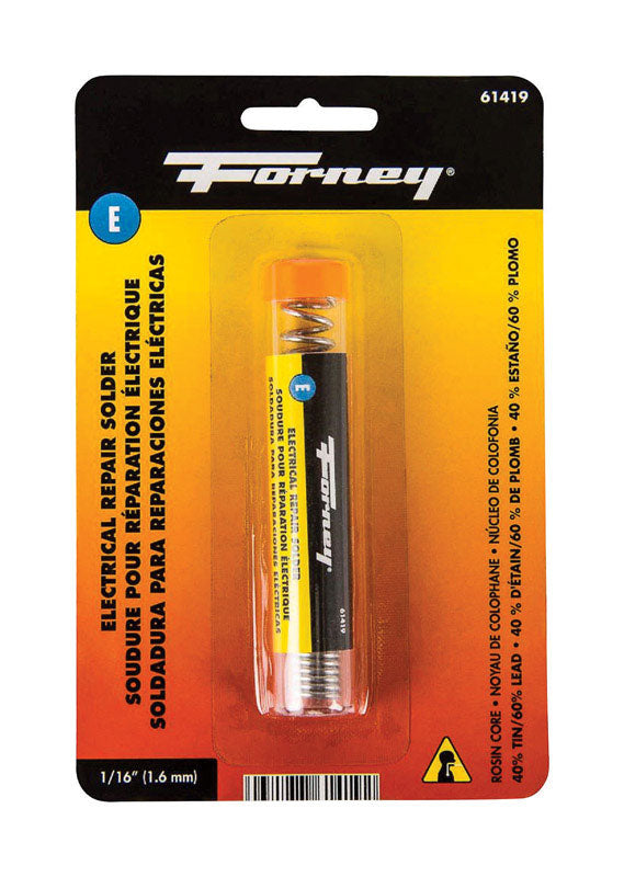 FORNEY - Forney 0.75 oz Rosin Core Solder Wire 1/16 in. D Tin/Lead 1 pc