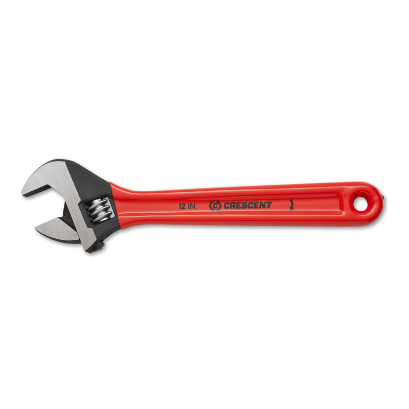 CRESCENT - Crescent Metric and SAE Cushion Grip Adjustable Wrench 12 in. L 1 pc