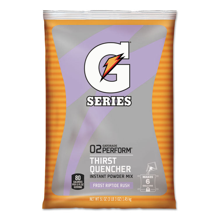Gatorade - Original Powdered Drink Mix, Riptide Rush, 51oz Packets, 14/Carton