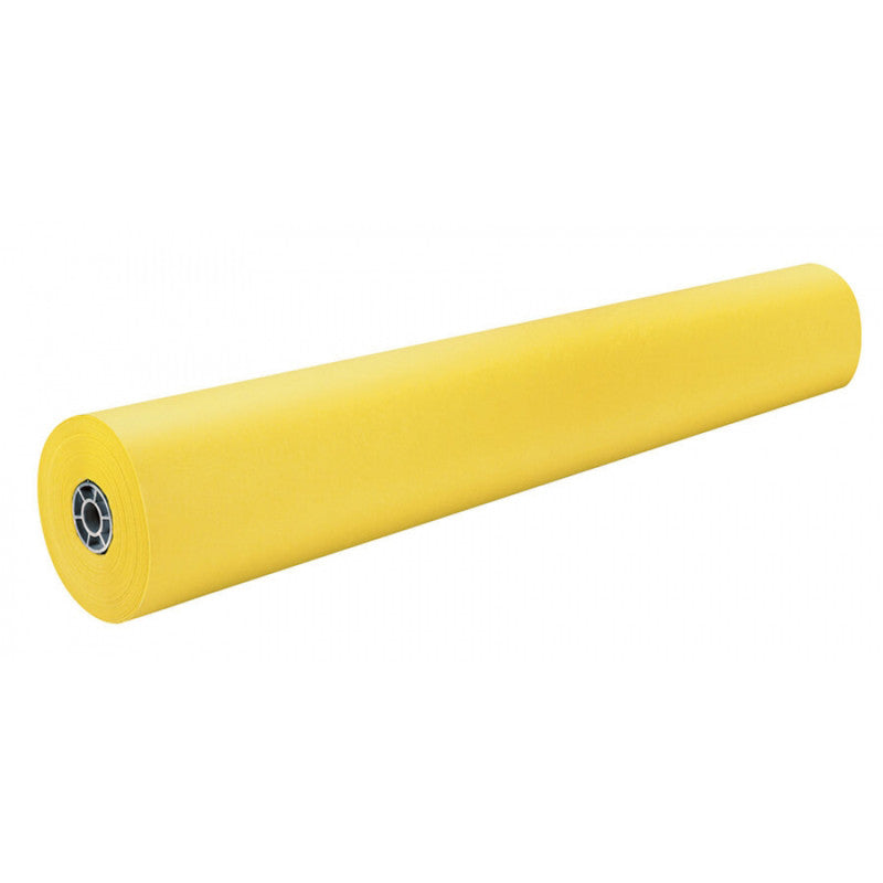 RAINBOW - Colored Kraft Duo-Finish® Paper, Canary, 36" x 1000', 1 Roll