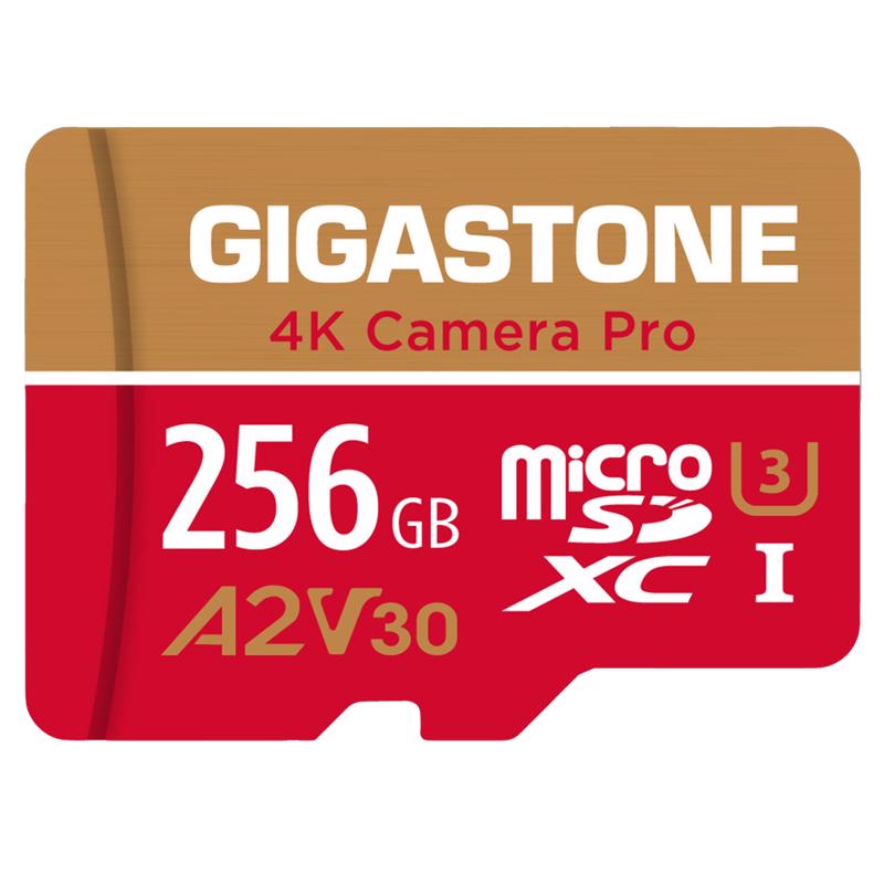 GIGASTONE - Gigastone Micro SD Flash Memory Universal Pack 256 GB 1 pk