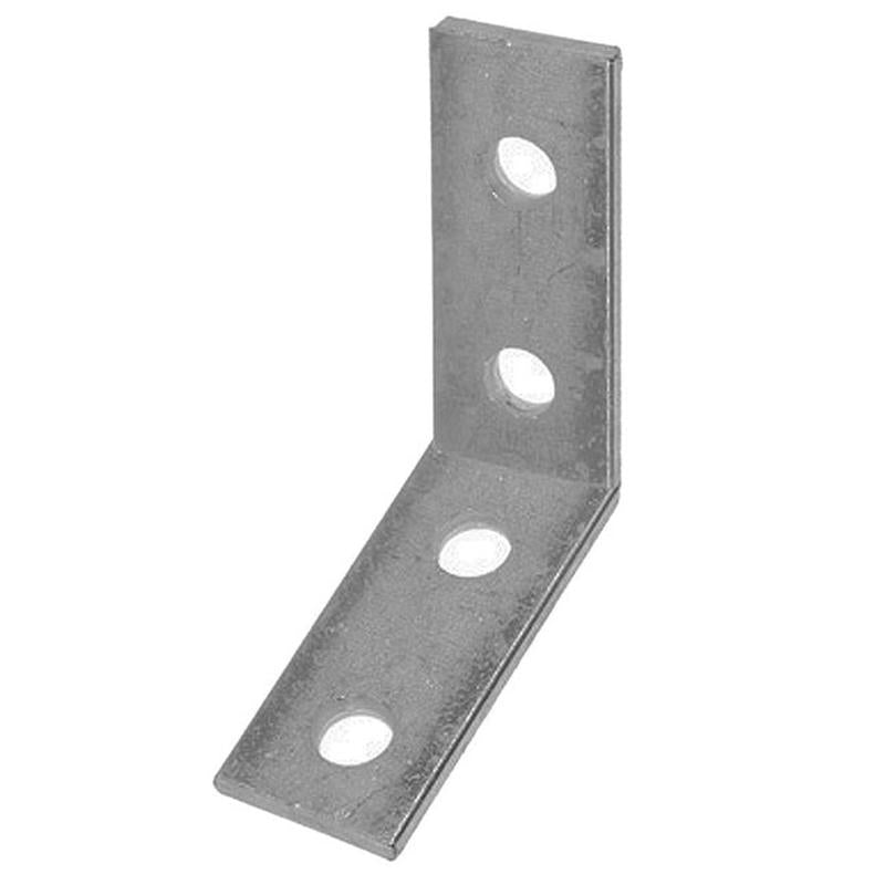 KOREFIT - Korefit 1/2 in. D Galvanized Steel 90 Degree Angle Strut Bracket For IMC 1 pk