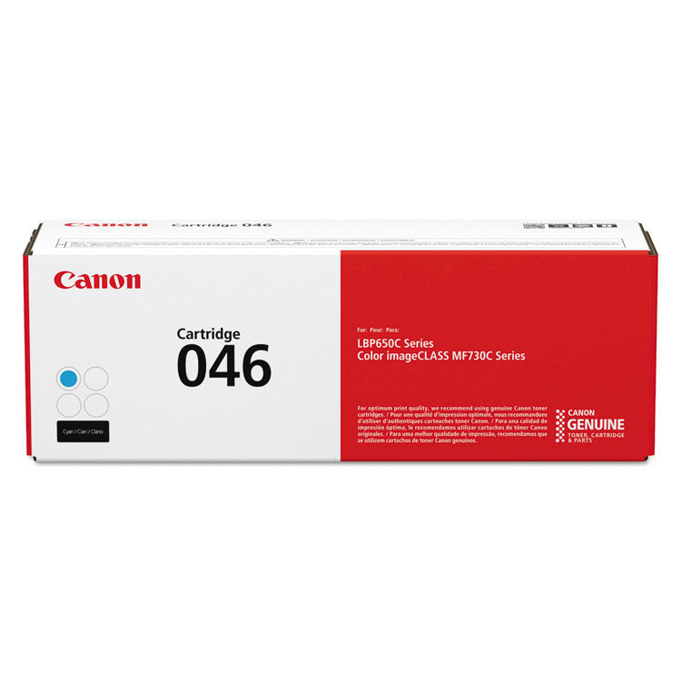 Canon - 1249C001 (046) Toner, 2,300 Page-Yield, Cyan