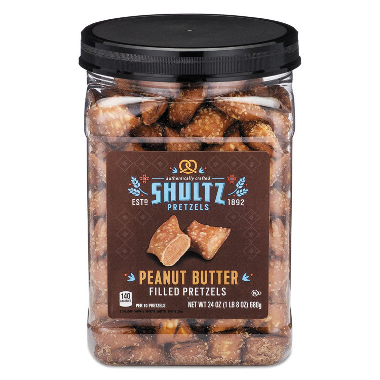 Shultz - Pretzels, Peanut Butter, Tub, 24 oz