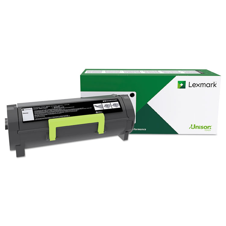 Lexmark - 50F1H00 Return Program High-Yield Toner, 5,000 Page-Yield, Black