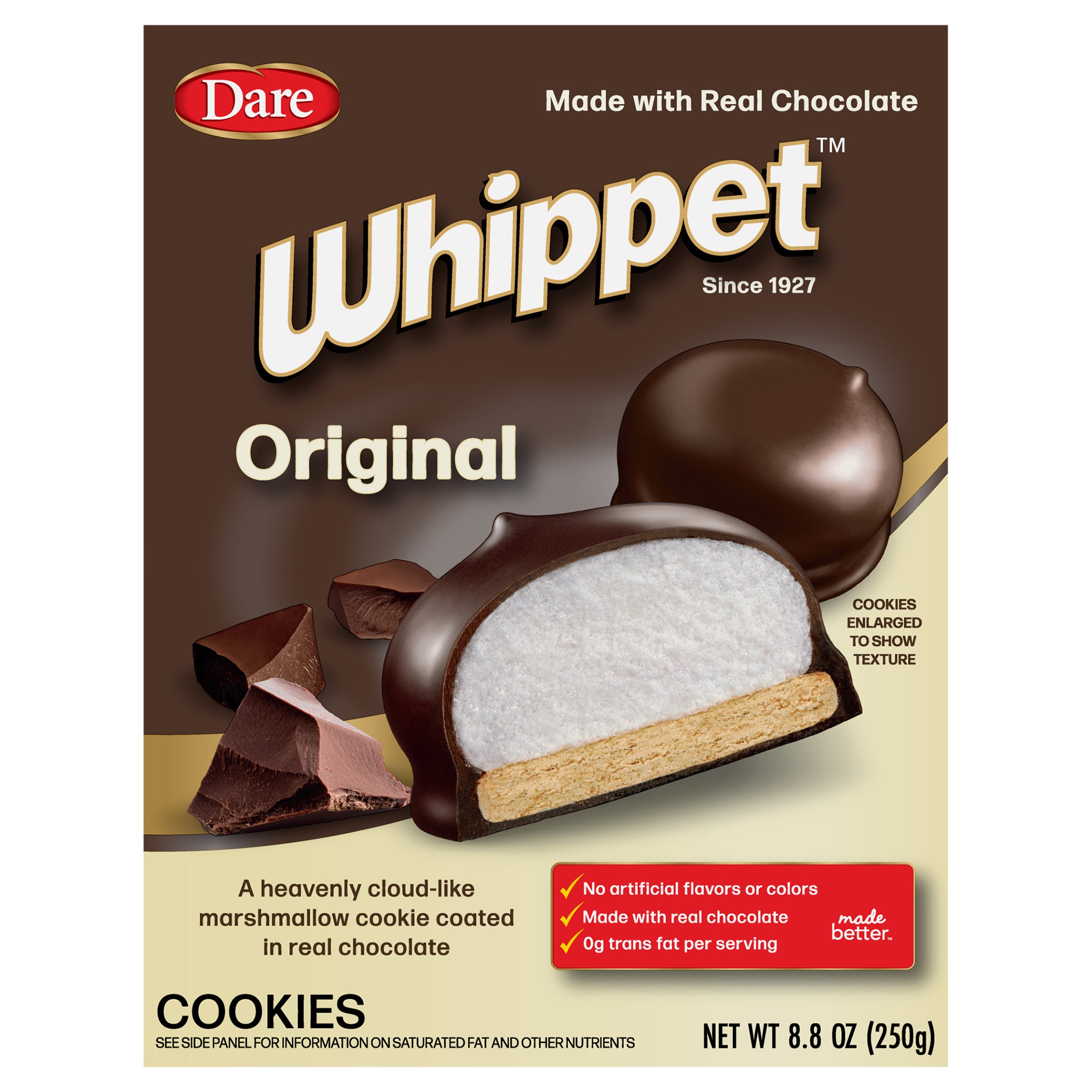 Whippet Original Cookies - Case of 12