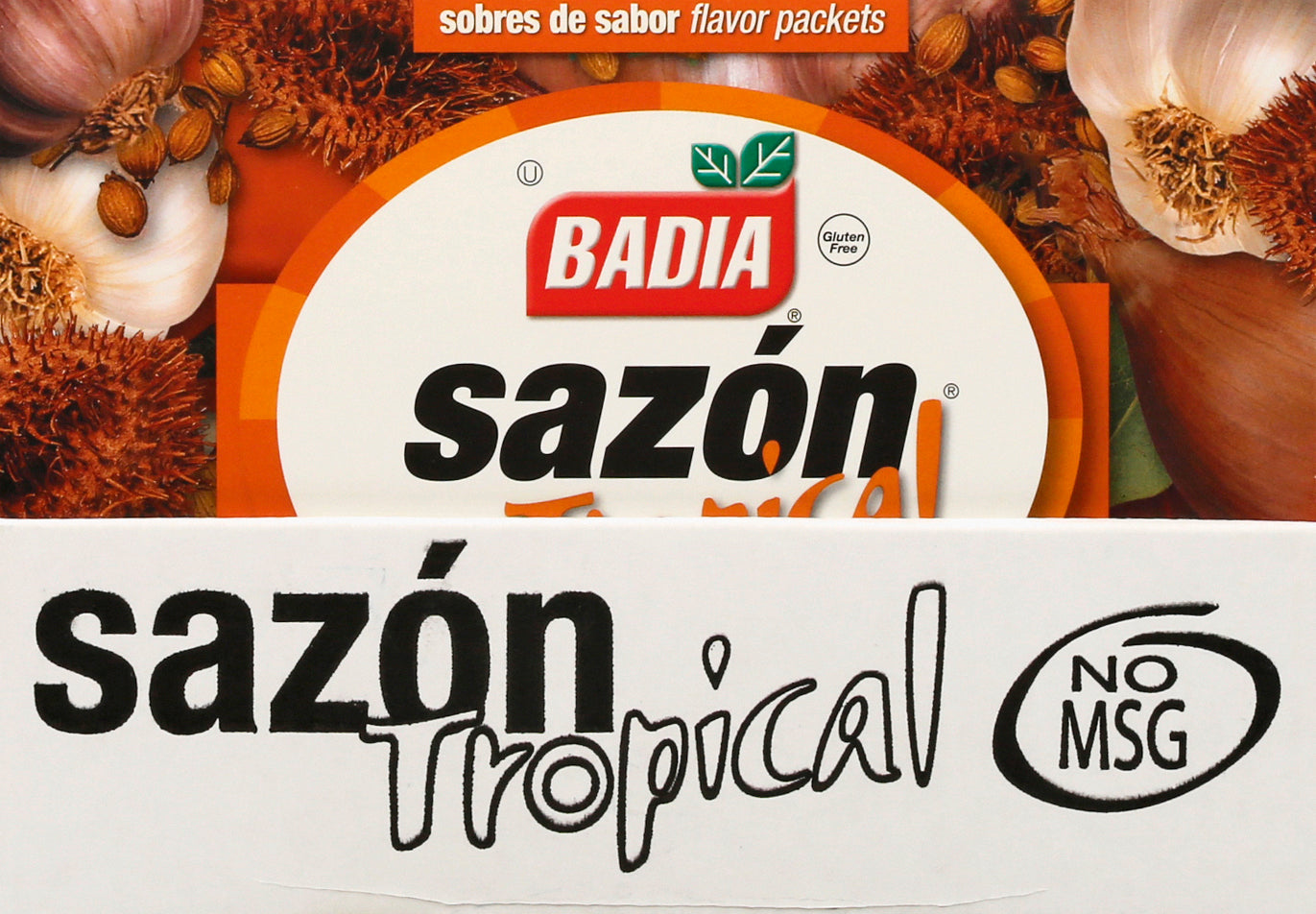 Badia Sazon Tropical with Annatto and Coriander Flavor Packets 1 ea - Case of 15