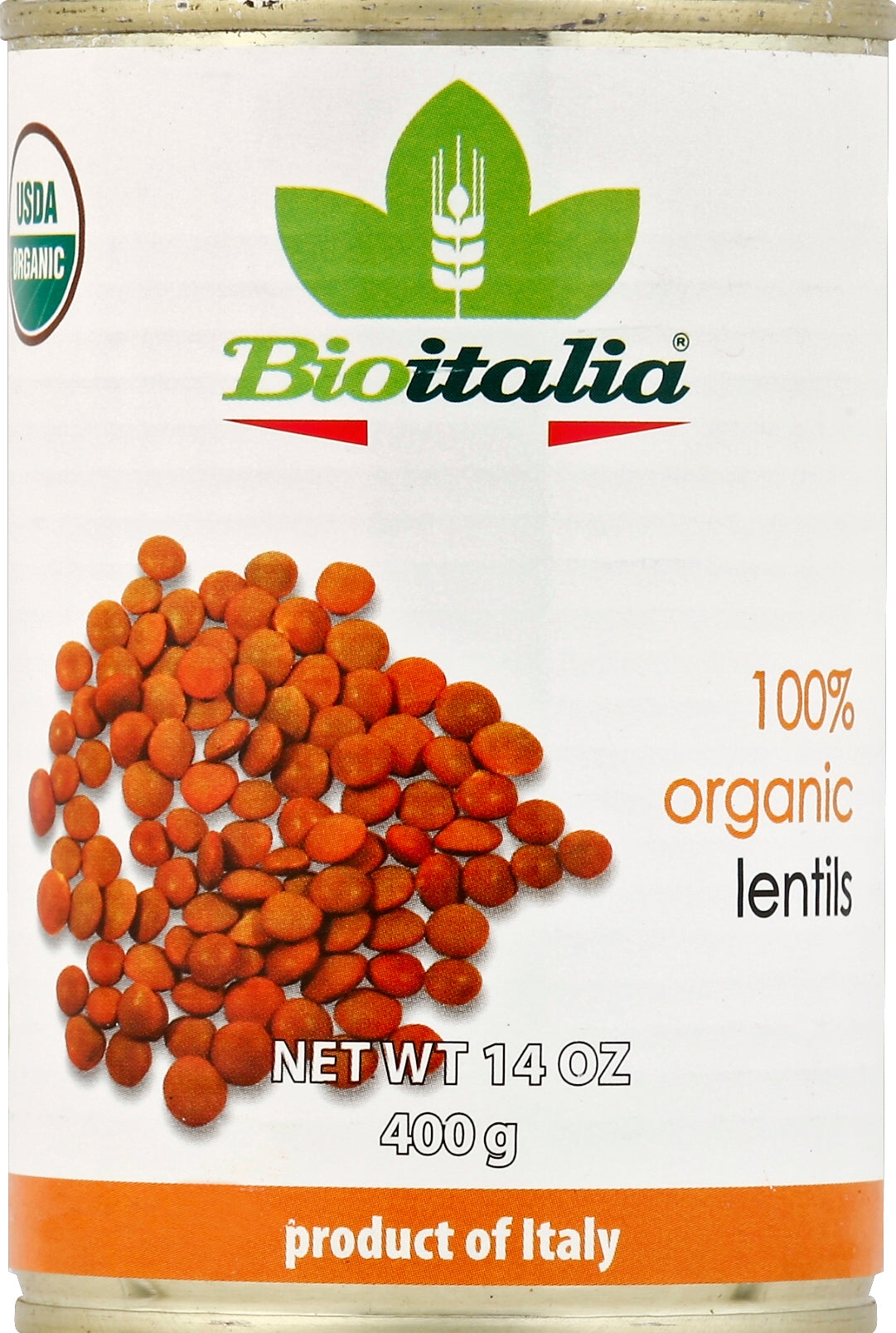 Bioitalia Lentils 14 oz - Case of 12