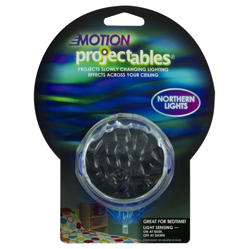 JASCO - GE Automatic Plug-in Northern Lights LED Projectable Night Light