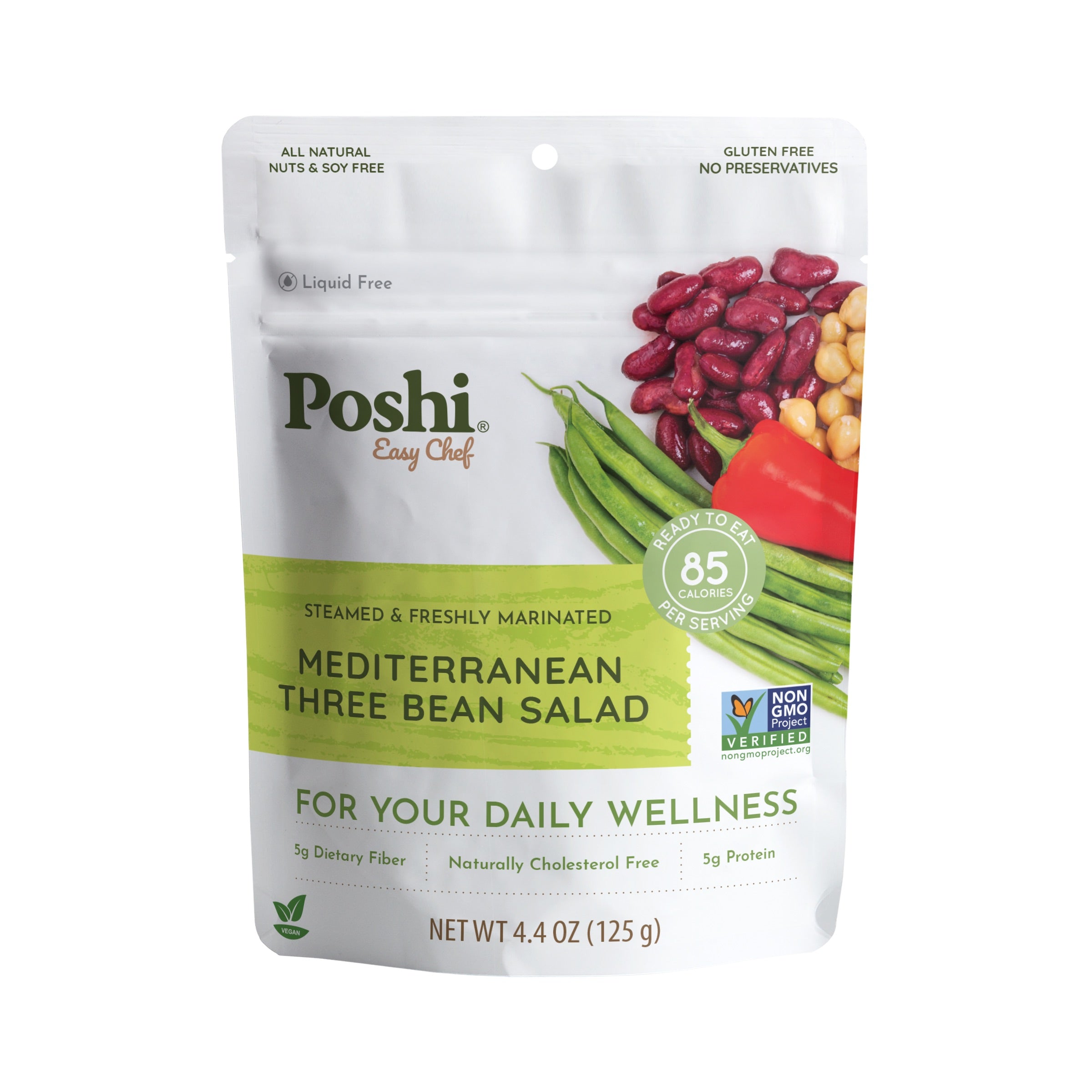 Poshi - Three Bean Mdit Sld Mrntd - CS of 10-4.4 OZ