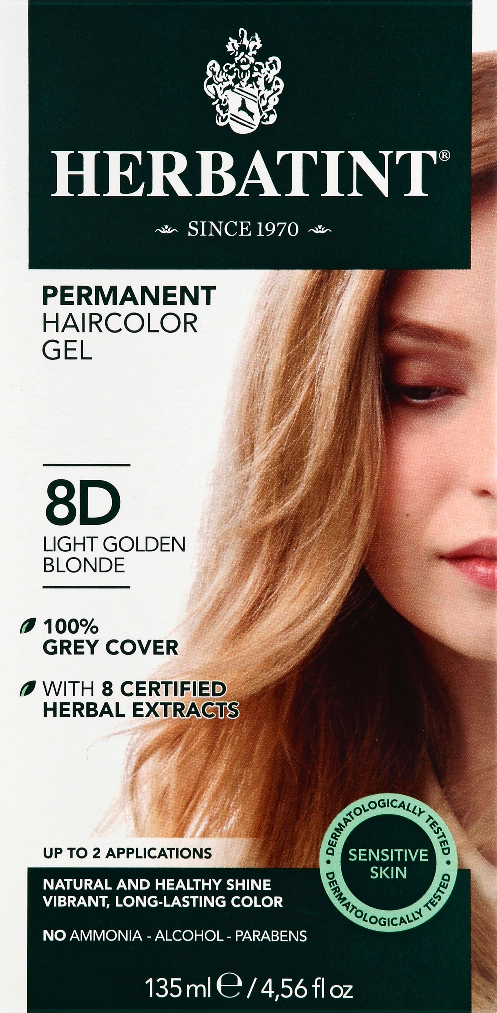 Herbatint Permanent Haircolor Gel 4.56 oz - Case of 3