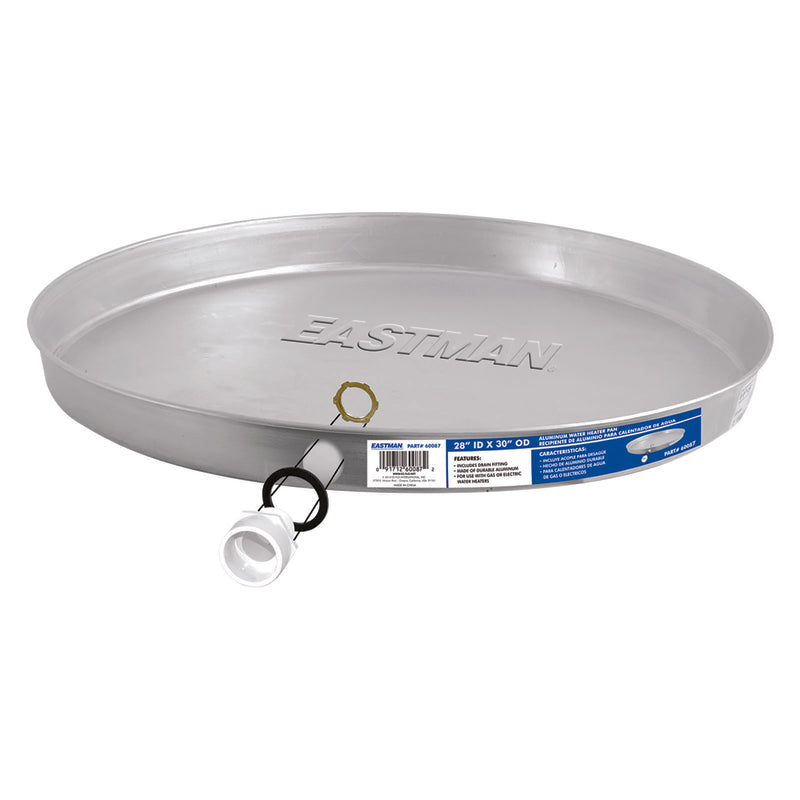 EASTMAN - Eastman Aluminum Gas Water Heater Pan 30 in.