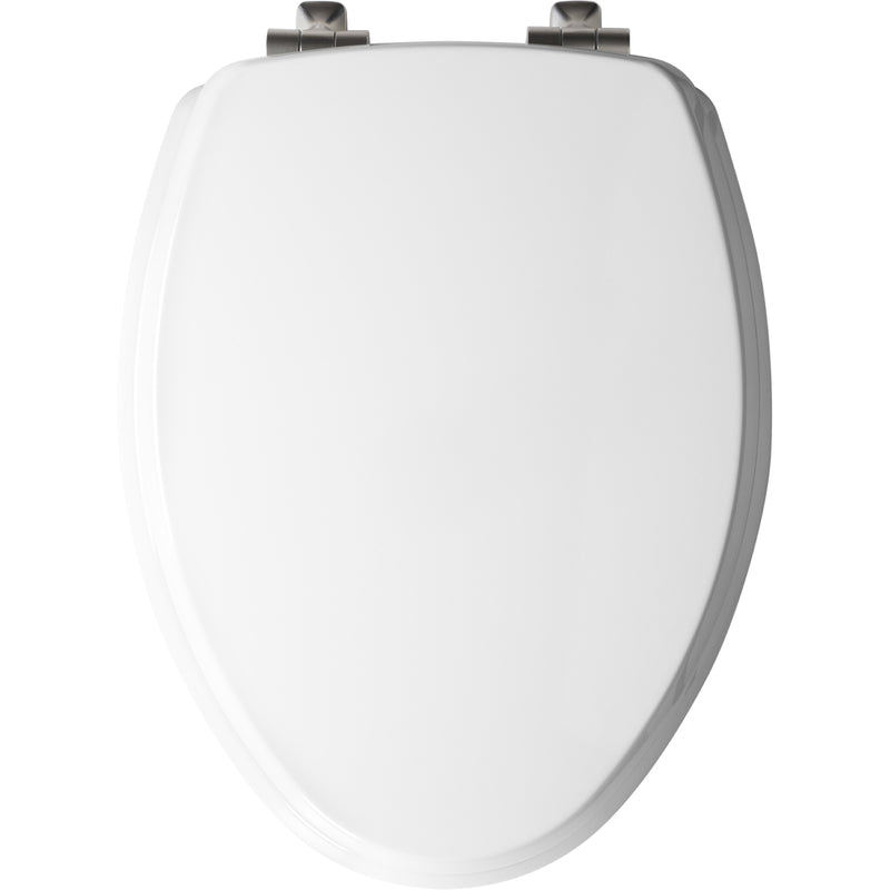 BEMIS - Bemis Benton Slow Close Elongated White Molded Wood Toilet Seat