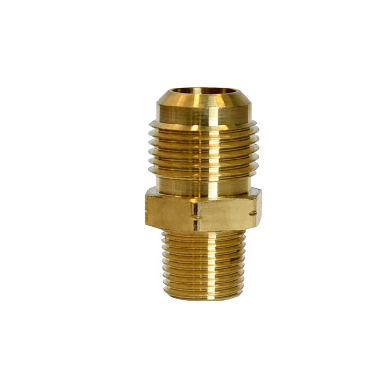 ATC - ATC 5/8 in. Flare X 3/8 in. D MPT Brass Connector - Case of 5