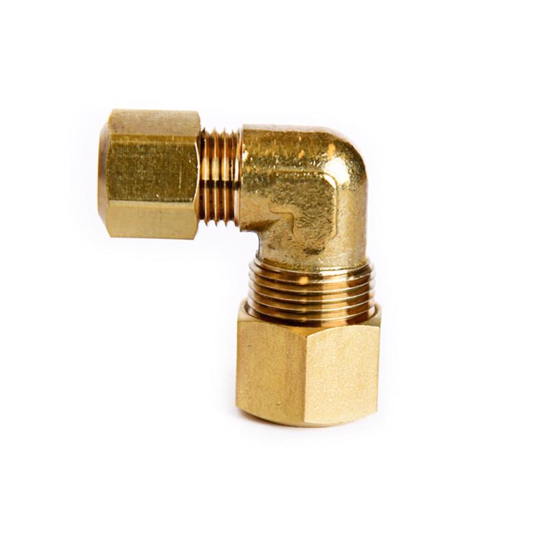 ATC - ATC 3/8 in. Compression X 1/4 in. D Compression Brass 90 Degree Elbow - Case of 5