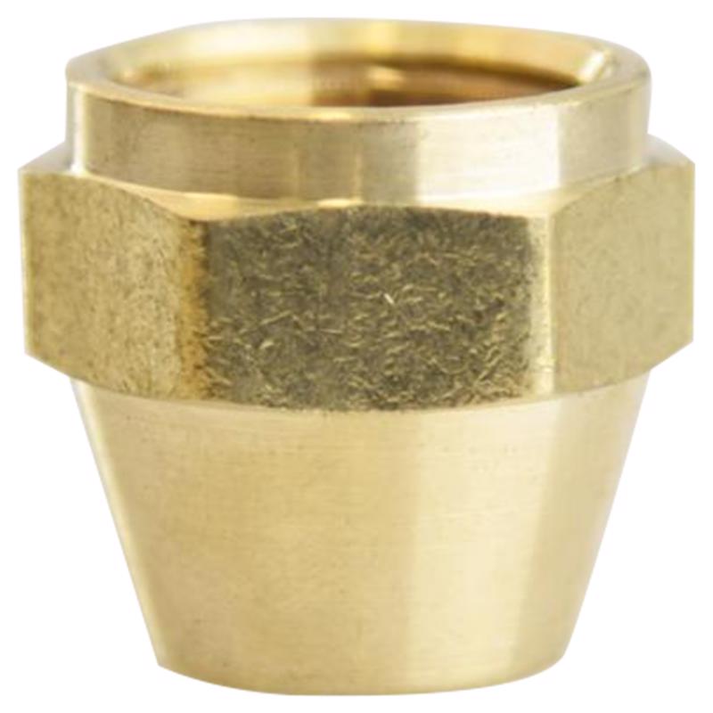 0 - 1/2 in. Flare Brass Nut - Case of 5